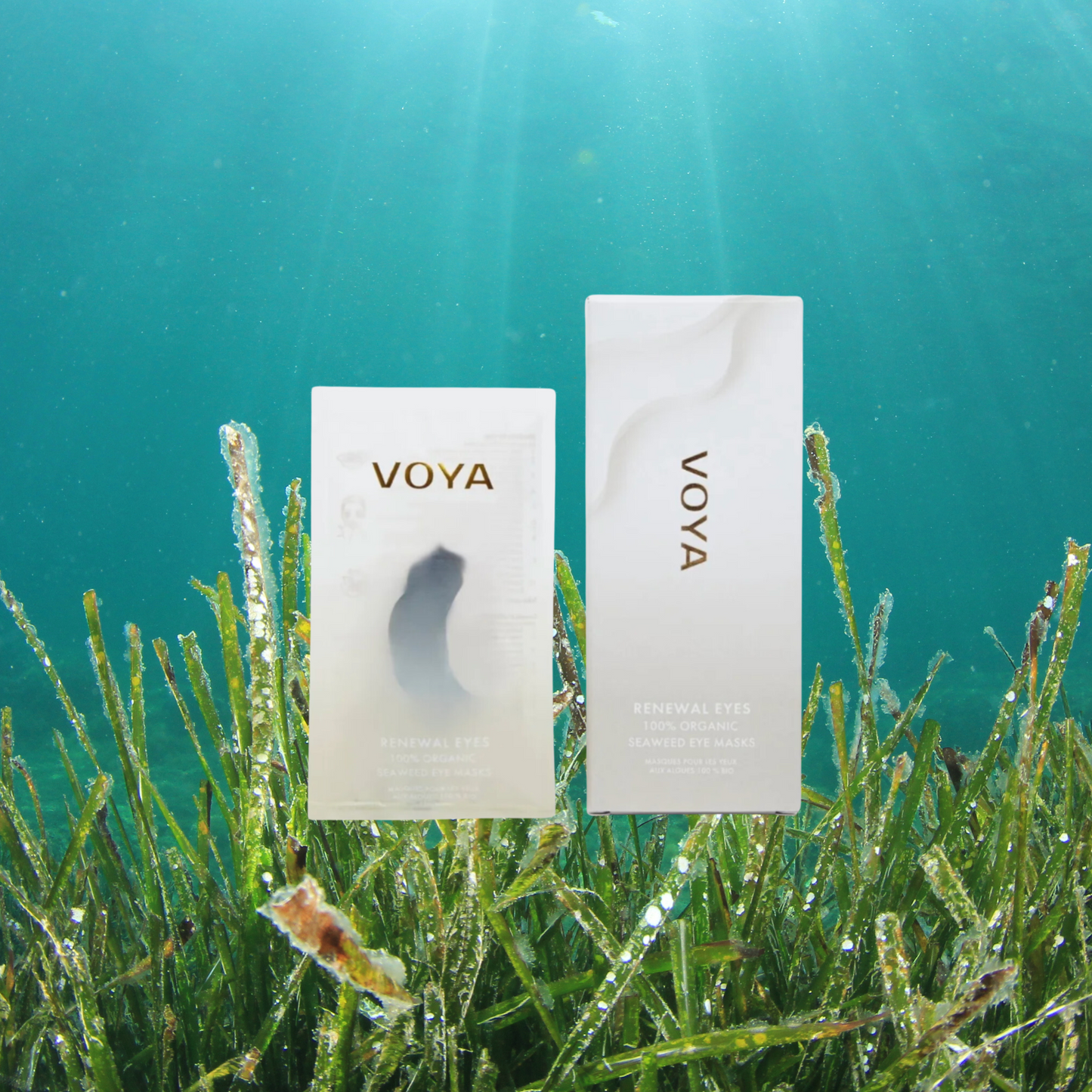 Voya Renewal Eyes 100% Organic Seaweed Eye Masks