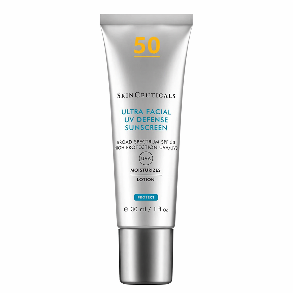 SkinCeuticals Ultra Facial UV Defense Sunscreen SPF 50 on a white background