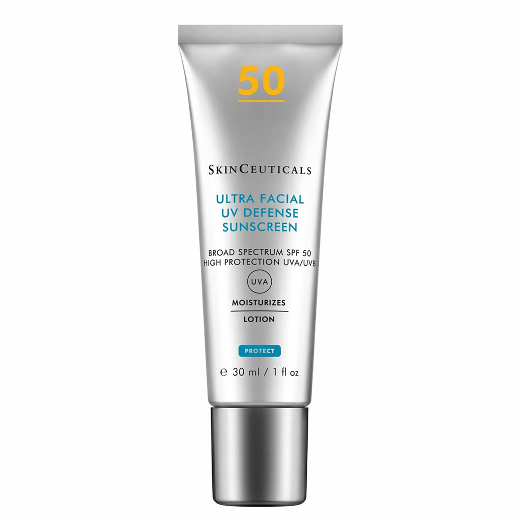 SkinCeuticals Ultra Facial UV Defense Sunscreen SPF 50 on a white background