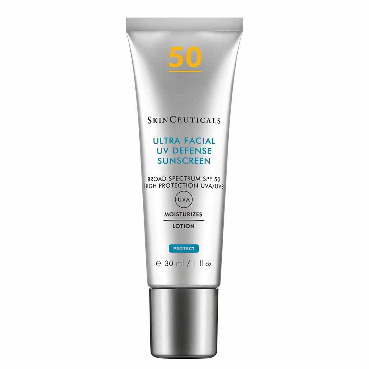 SkinCeuticals Ultra Facial UV Defense Sunscreen SPF 50 on a white background