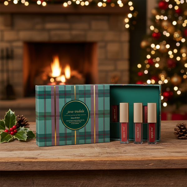 Jane Iredale Glaze & Glow Colorluxe High Impact Lip Glaze Trio Kit