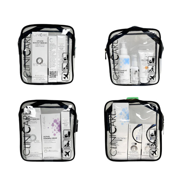 ClinicCare Clear Travel Toiletry Bag