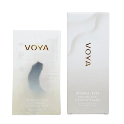 VOYA Renewal Eyes 100% Organic Seaweed Eye Masks x4 pairs VOYA
