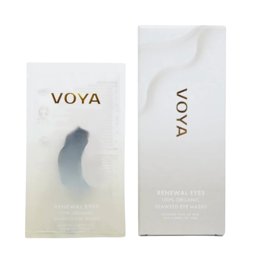 VOYA Renewal Eyes 100% Organic Seaweed Eye Masks x4 pairs