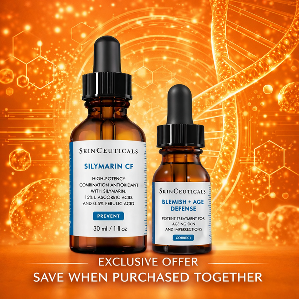SkinCeuticals Silymarin CF 30ml + Free Blemish + Age Defense 15ml Bundle