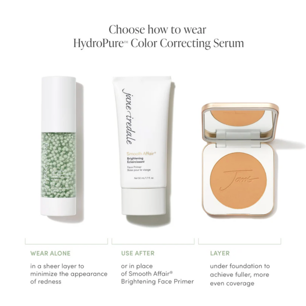 Jane Iredale HydroPure™ Colour Correcting Serum make up