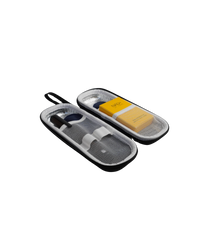 A  NAD+ At Home Injection Pen kit including a premium auto-injector pen, two cartridges, a travel case, micro-needles, antibacterial wipes, and a sharps bin.