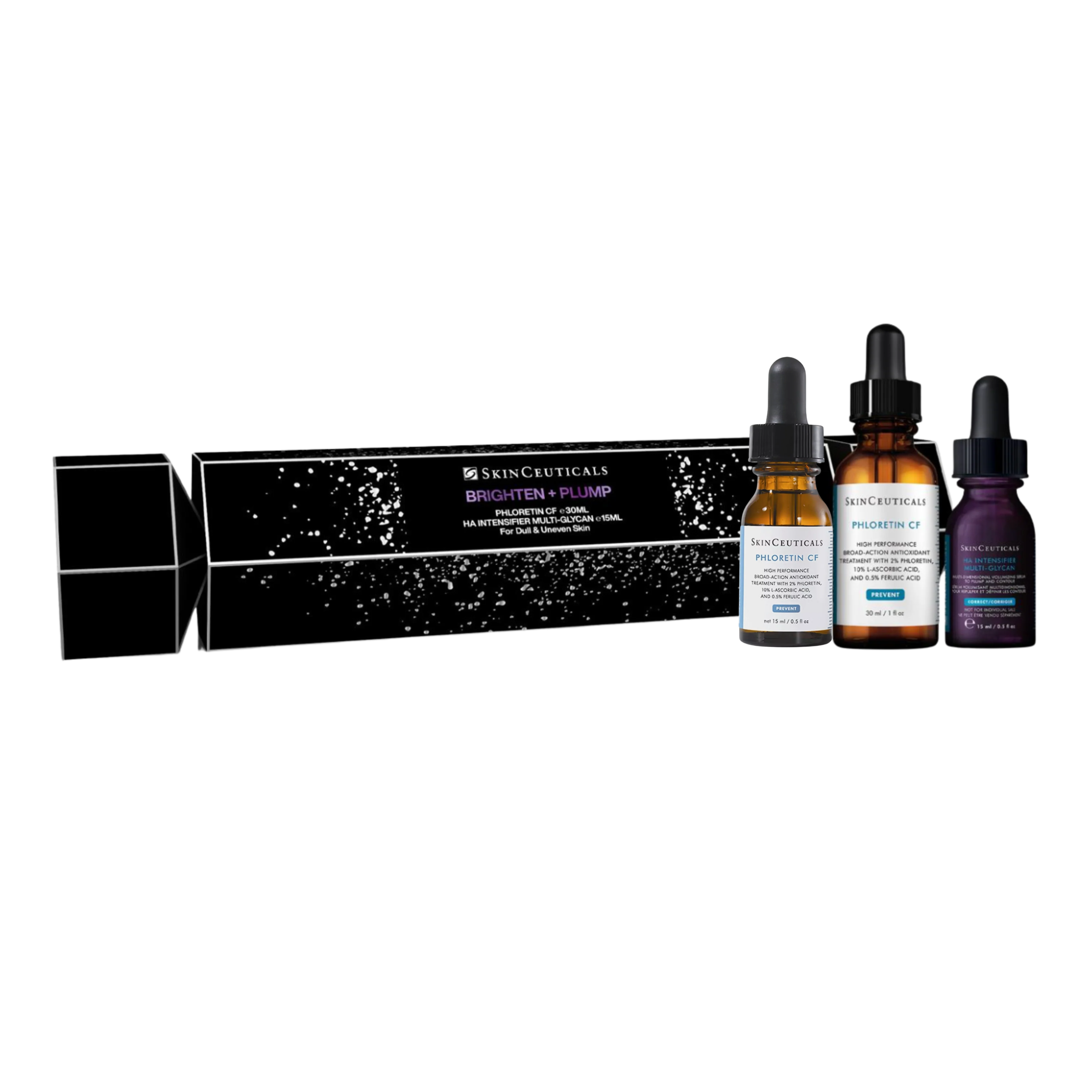 Skinceuticals Brighten + Plump  Phloretin CF 30ml + HA Intensifier 15ml + Phloretin CF 15ml