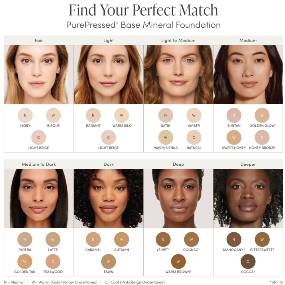 Jane Iredale PurePressed Base Mineral Foundation SPF20 refill make up