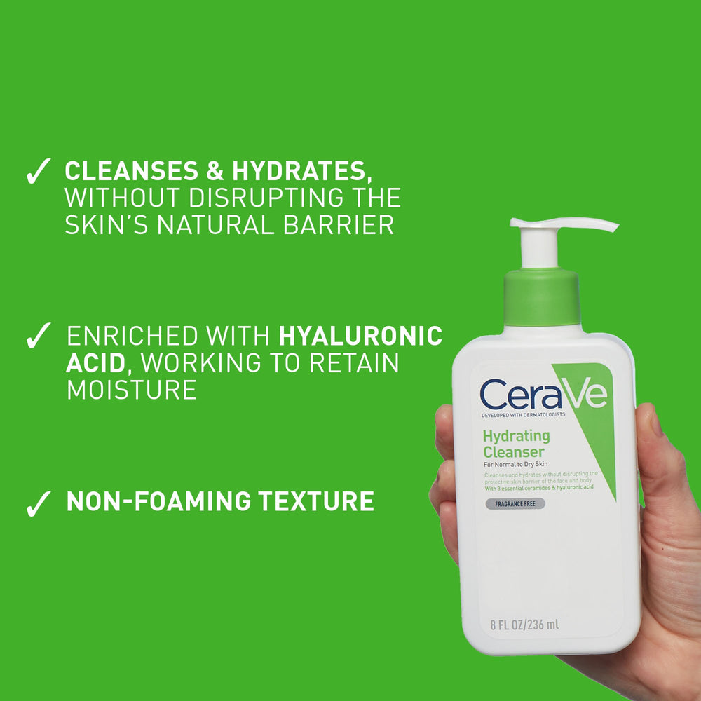 CeraVe Travel Size Hydrating Cleanser 88ml