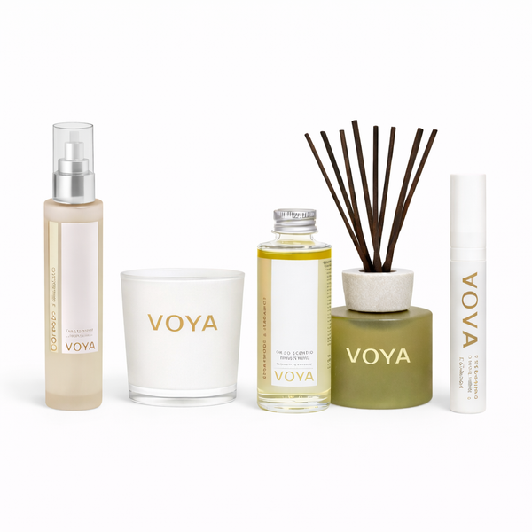 Voya Lavender Rose & Chamomile Home Fragrance Bundle