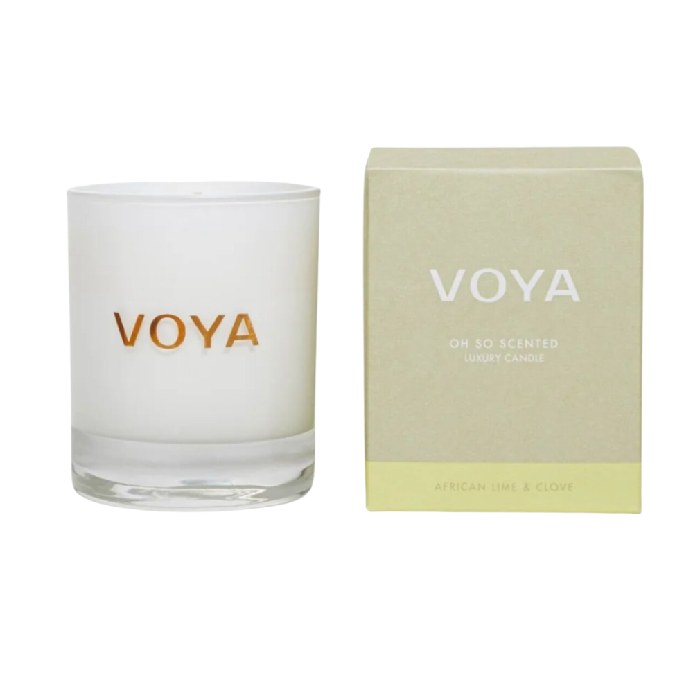 VOYA African Lime & Clove Luxury Scented Candle 20cl VOYA