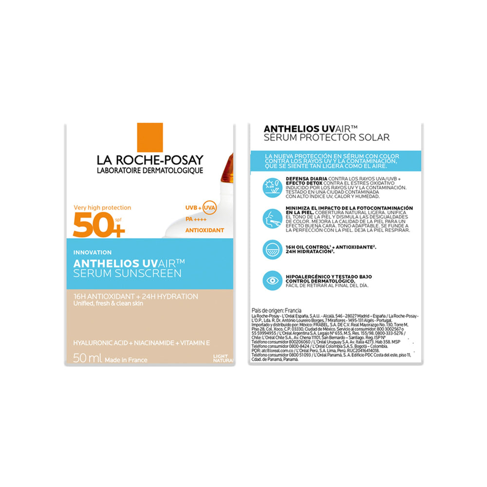 La Roche-Posay Anthelios UVAir Serum Sunscreen SPF50+ Light 50ml