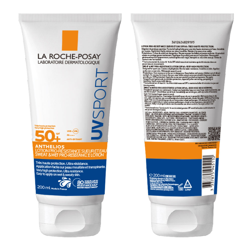 La Roche-Posay Anthelios UVSport Wet & Sweat Pro-Resistance Lotion SPF50+ 200ml