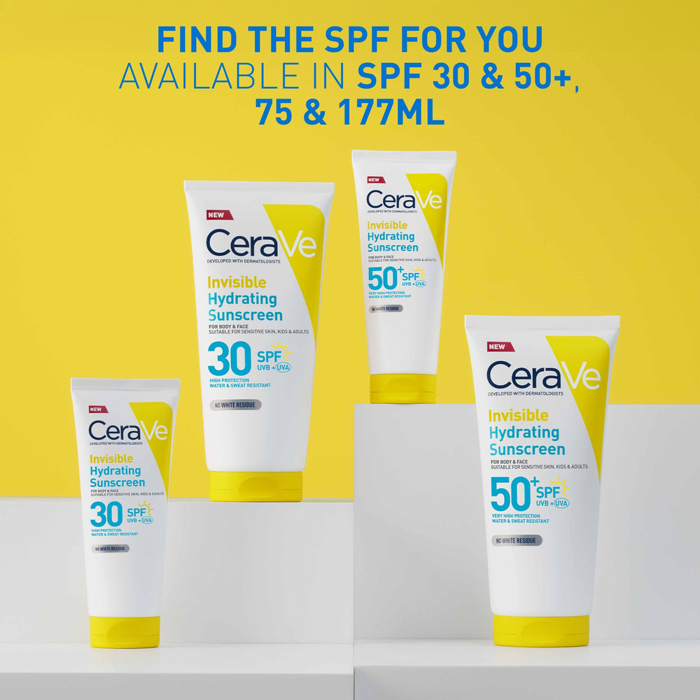 CeraVe Invisible Hydrating Sunscreen SPF30 177ml