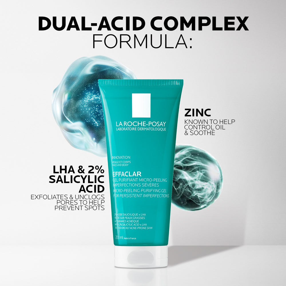 La Roche-Posay Effaclar Micro-Peeling Cleansing Gel 200ml