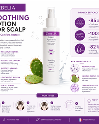 Cebelia Soothing Lotion For Scalp 60ml