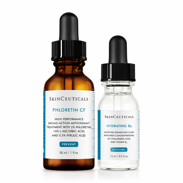 SkinCeuticals Phloretin CF Serum 30ml Brighten + Hydtating B5 Serum 15ml Bundle