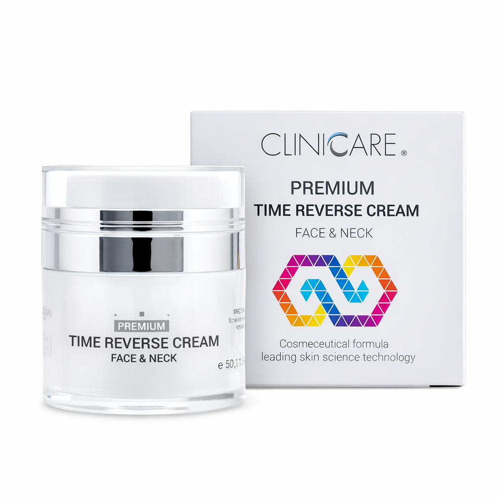 ClinicCare Premium Time Reverse Cream jar