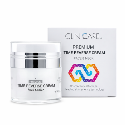 ClinicCare Premium Time Reverse Cream jar