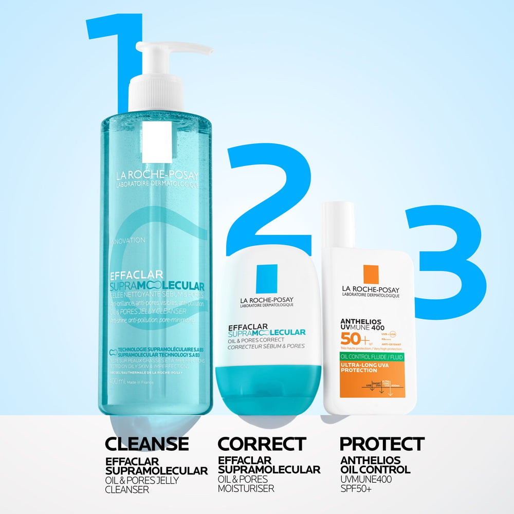 La Roche-Posay Effaclar Supramolecular Face Jelly Cleanser 400ml