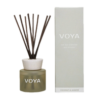 Irish organic coconut and Jasmin reeds fragrance 