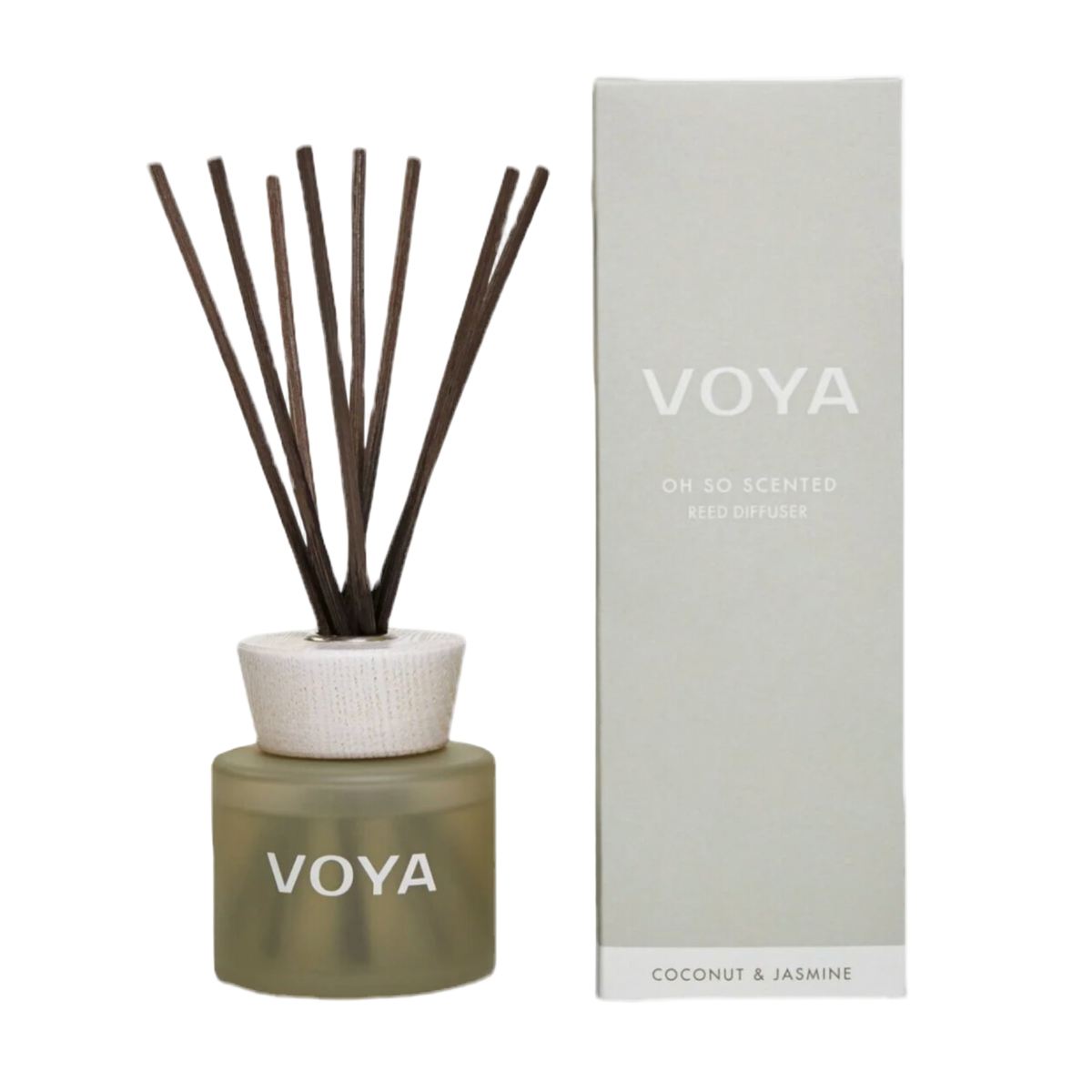 Irish organic coconut and Jasmin reeds fragrance 