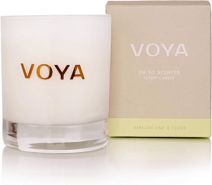 VOYA African Lime & Clove Luxury Scented Candle 20cl VOYA