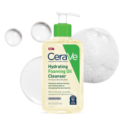 CeraVe Hydrating Foaming Oil Cleanser 236ml Squalane