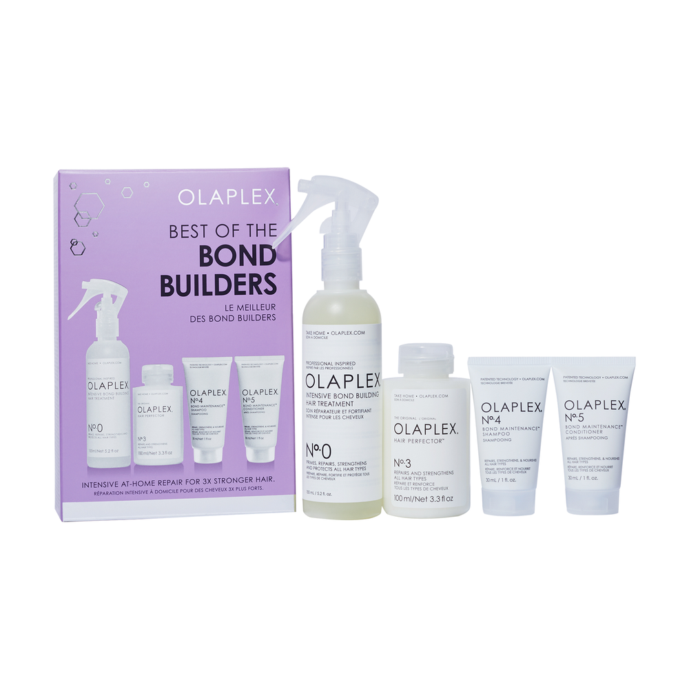 Olaplex intensive at home repair bond builders gift set 0 3 4 and 5 stronger hair 