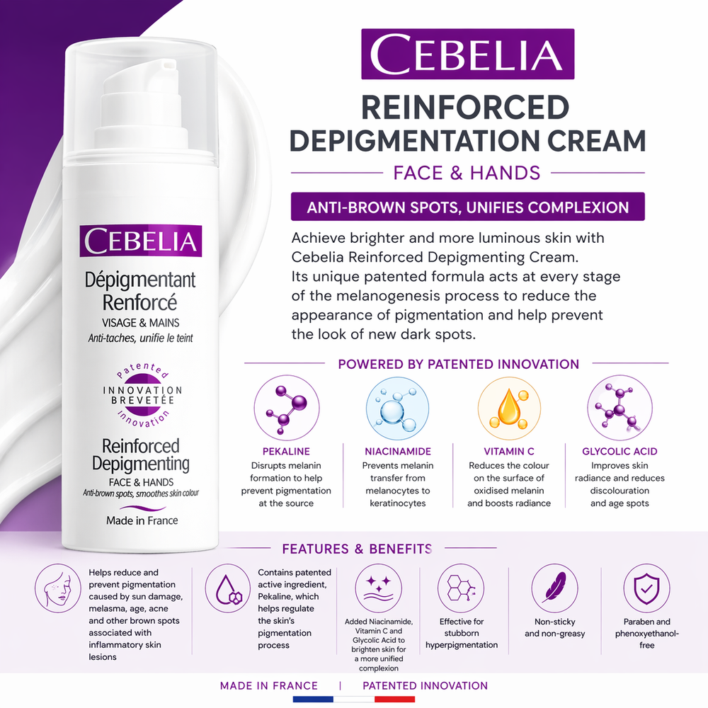 Cebelia Reinforced Depigmenting For Brown Spots 30ml Cebelia