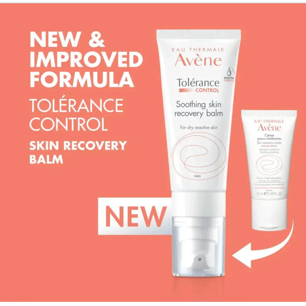Avène Tolérance Control Recovery Cream 40ml — formula and texture