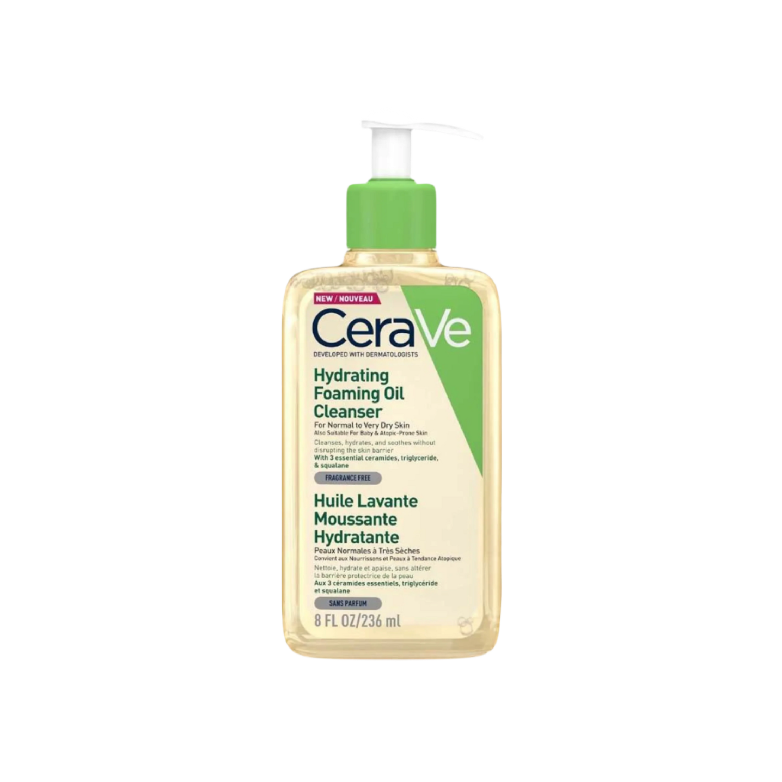 CeraVe Hydrating Foaming Oil Cleanser 236ml Squalane