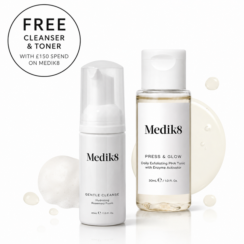Medik8 Free Cleanser + Toner Bundle