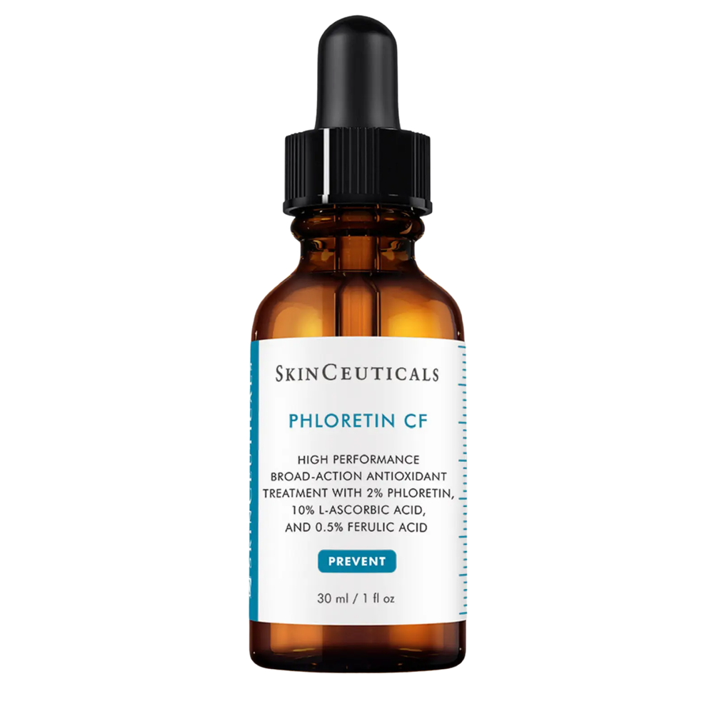 SkinCeuticals Phloretin CF 30ml + Advanced Brightening UV Defense SPF 50 Bundle with P-TIOX Serum + Cream Mini Duo