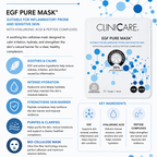 ClinicCare EGF Pure Mask For Sensitive Skin 1 Sheet ClinicCare