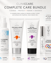 ClinicCare Cleanse Protect Renew + Free Lip Booster Bundle