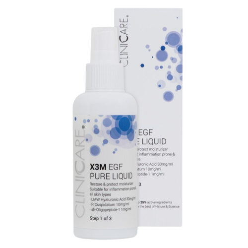 ClinicCare X3M EGF Pure Liquid Moisturiser 100ml