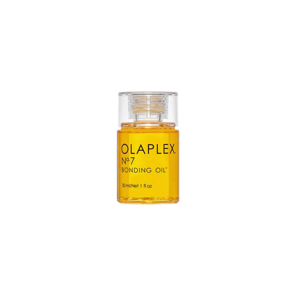 Olaplex No.7 Bonding Oil bottle on a white background