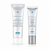 SkinCeuticals Glycolic 10 Renew Overnight 50ml + Ultra Facial Defense SPF 50+ 30ml Bundle