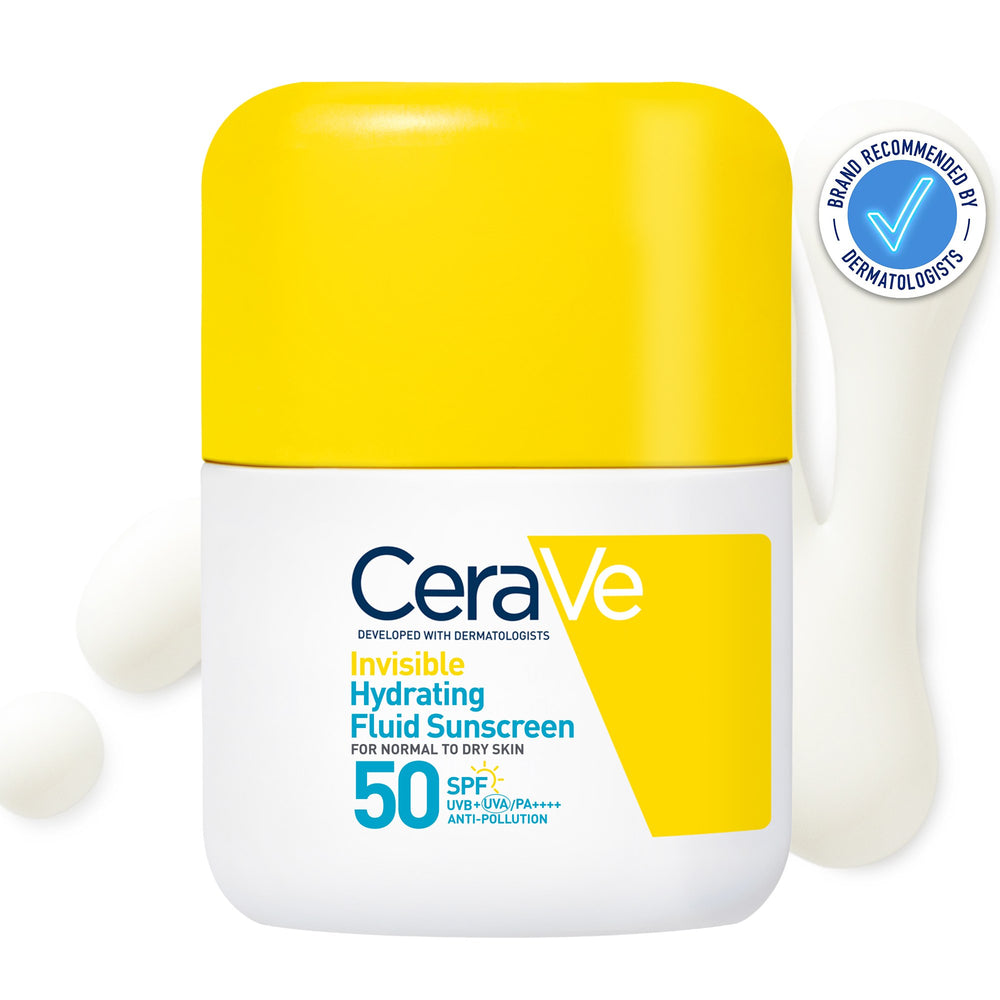 CeraVe Invisible Hydrating Fluid Sunscreen SPF 50 50ml