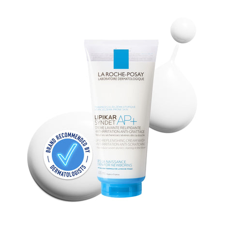 La Roche-Posay Lipikar Syndet AP+ Soothing Cream Wash For Eczema And Atopic Skin 200ml