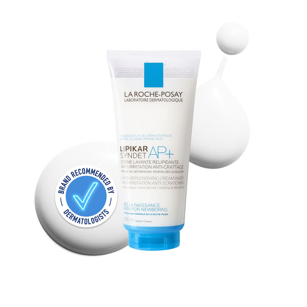 La Roche-Posay Lipikar Syndet AP+ Soothing Cream Wash For Eczema And Atopic Skin 200ml