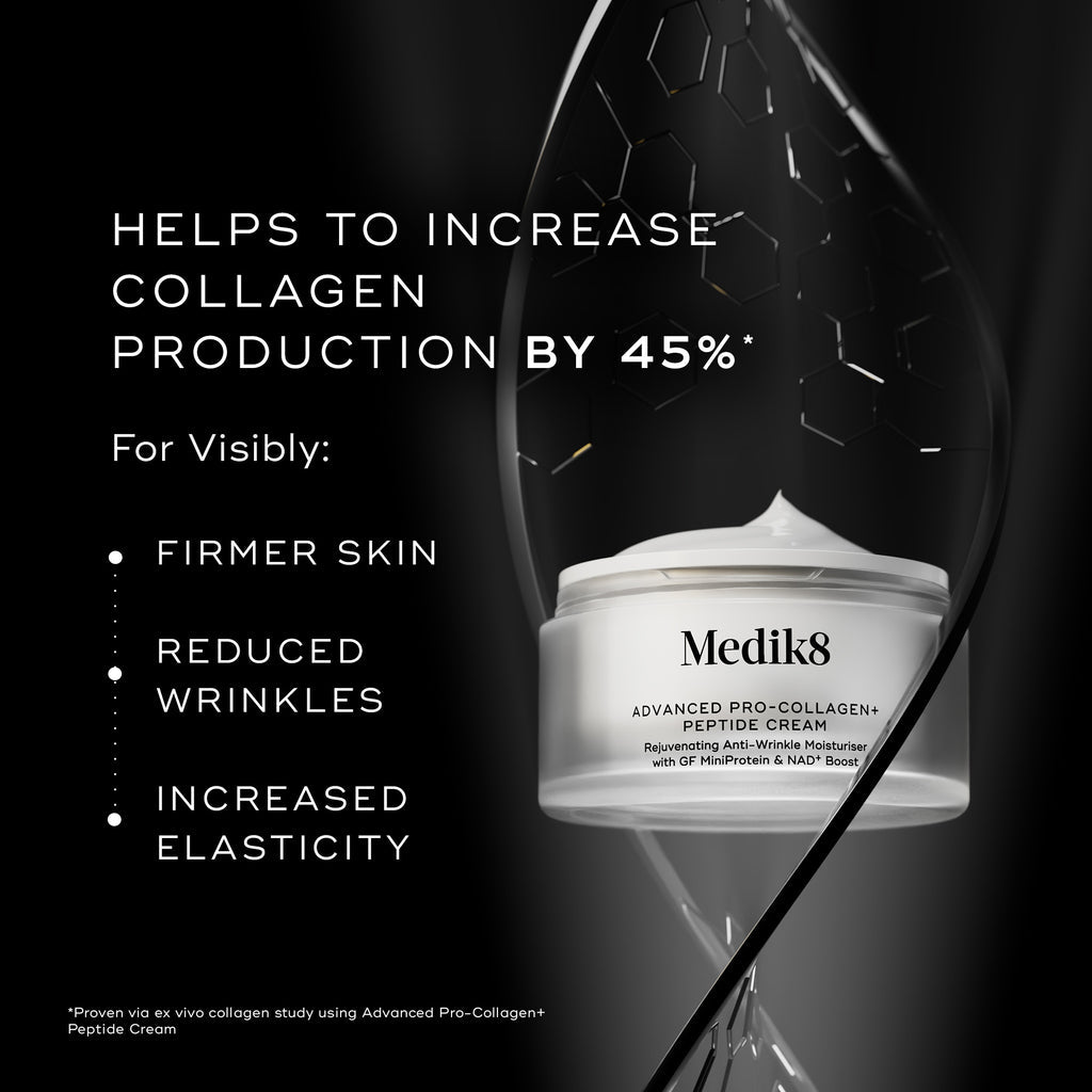 Medik8 Advanced Pro-Collagen+ Peptide Cream 50ml + Free Crystal Retinal 10 4ml