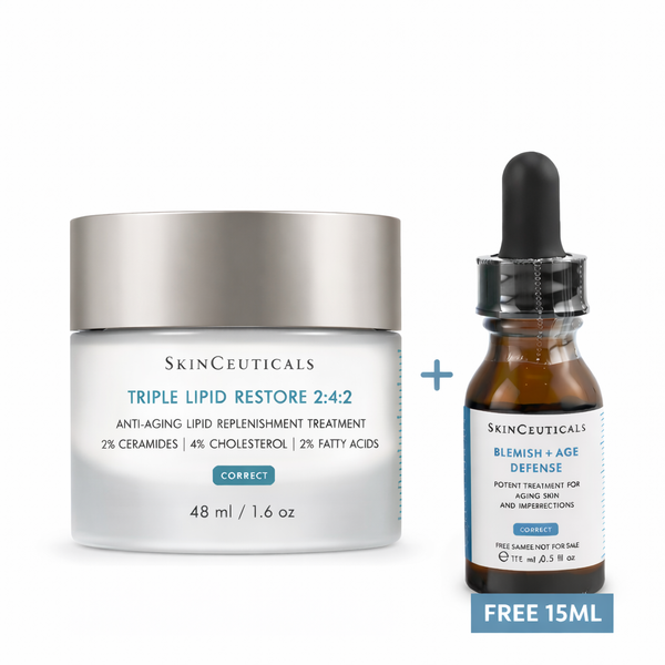 SkinCeuticals Triple Lipid Restore 2:4:2 + Blemish + Age Defense 15ml Bundle