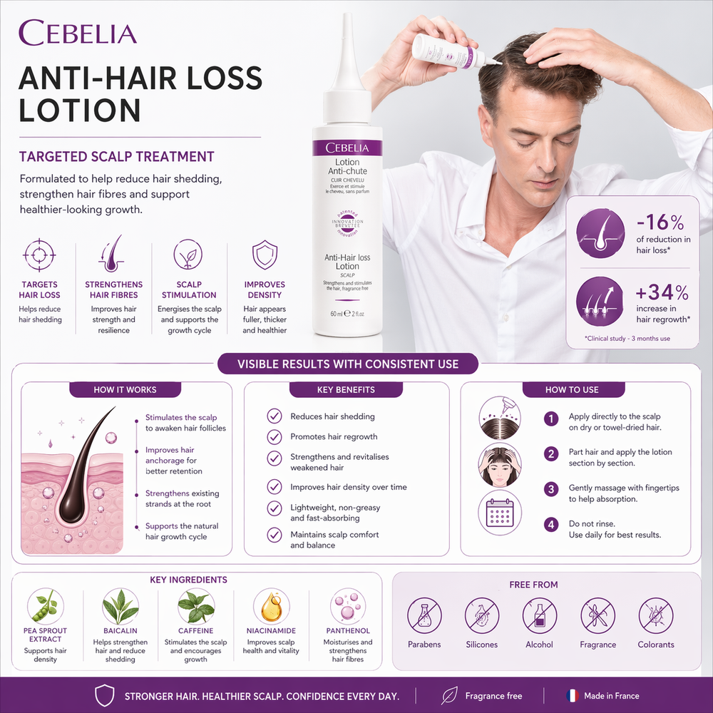 Cebelia Anti-Hair Loss Lotion 60ml Cebelia