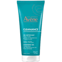 Avène Cleanance Cleansing Gel 200ml — soap-free daily cleanser for oily skin