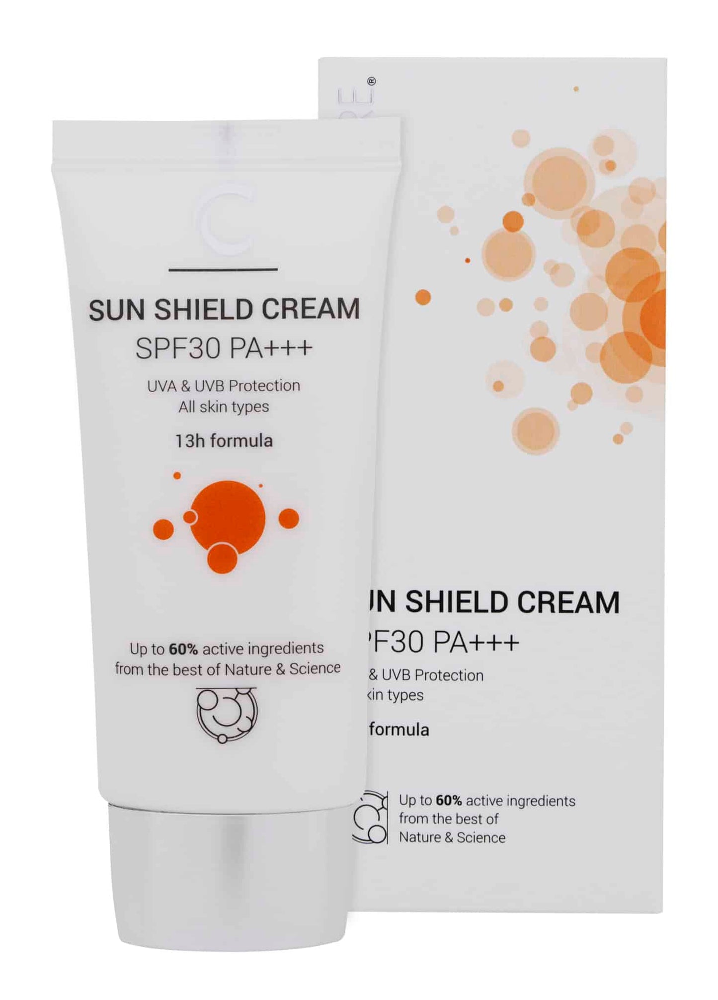 Cliniccare sunshield cream SPF 50 vegan skincare Korean made skincare 