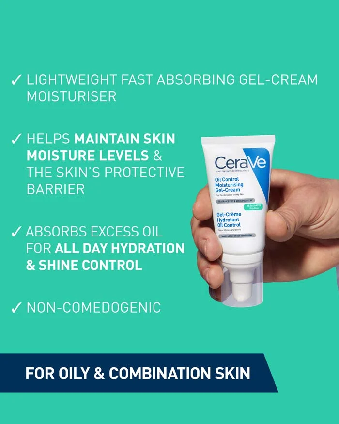 CeraVe oil control moisturising gel cream 52ml