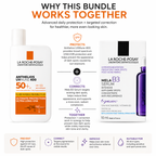 La Roche Posay Anthelios SPF50 + Mela B3 10ml Bundle